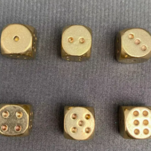 Brass Dice/Each